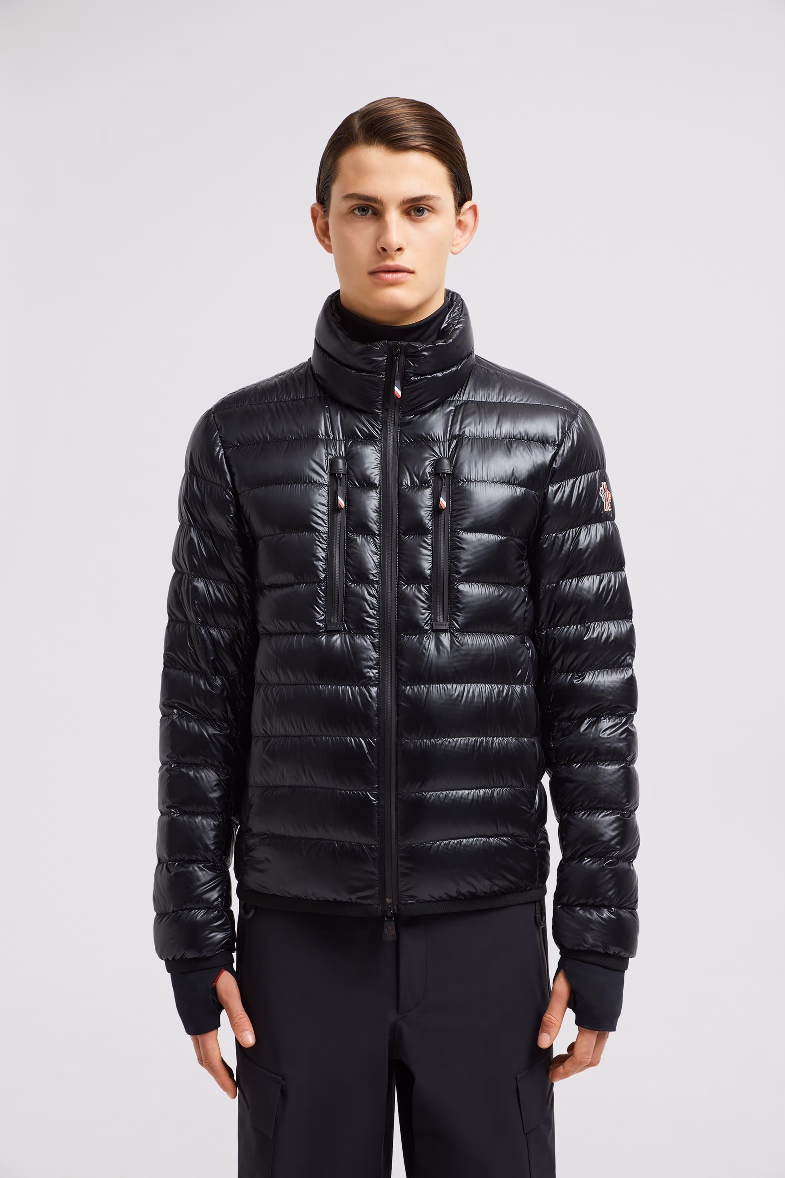 Doudoune courte Hers repliable Hommes Noir Moncler 3